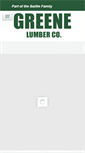 Mobile Screenshot of greenelumber.com